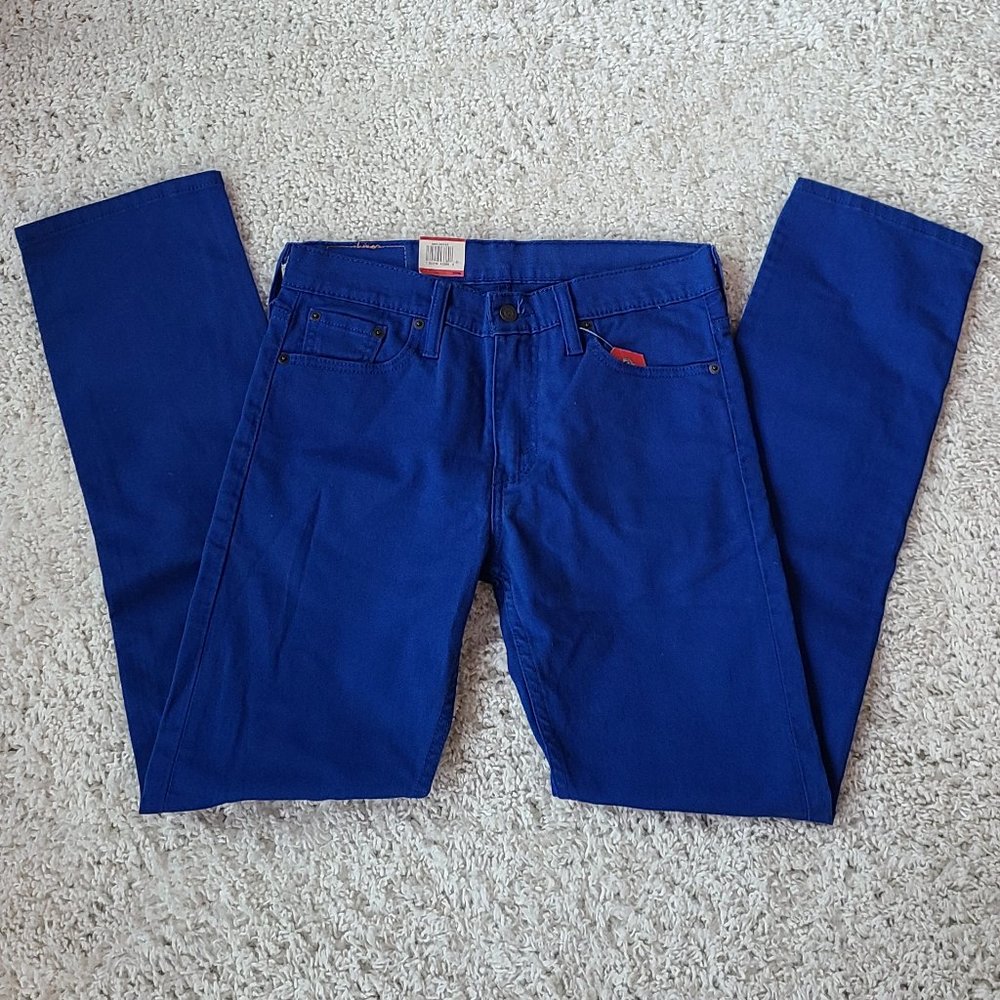 Levi's 513 Slim Straight Jeans 29/32 - Picture 9 of 14